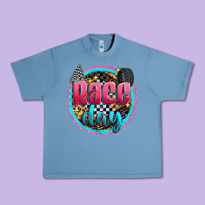 Race Day Urban Heavy Tee Designed By Zillion Design Studio