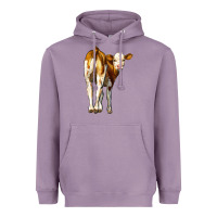 Lavender simmental calf Heavyweight Hoodie - LillyAllenDesigns