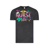 Vintage Black nurse life Vintage Tee - texasbilliewilder