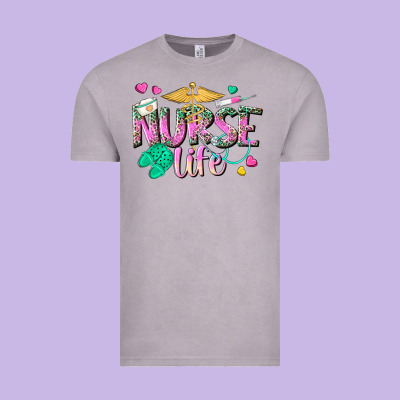 Nurse Life Vintage Tee Designed By Texasbilliewilder