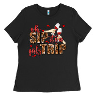 Black oh sip its a girls trip Ladies Tee - AdoDesignShop