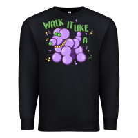 Black walk it like a Premium Sweatshirt - MaliasSmallBusiness