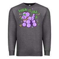 Charcoal Heather walk it like a Premium Sweatshirt - MaliasSmallBusiness