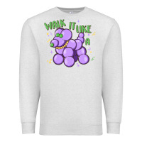 Oatmeal Heather walk it like a Premium Sweatshirt - MaliasSmallBusiness