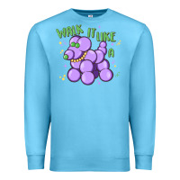 Ocean Blue walk it like a Premium Sweatshirt - MaliasSmallBusiness