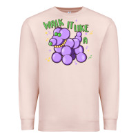 Pale Pink walk it like a Premium Sweatshirt - MaliasSmallBusiness