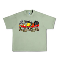 Oil Green race coach Urban Heavy Tee - Zillion Design Studio