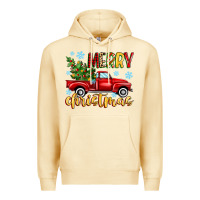 Pina Colada merry christmas truck Premium Hoodie - MaliasSmallBusiness