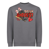 Storm little sister biggest fan baseball Heavyweight Sweatshirt - Zillion Design Studio