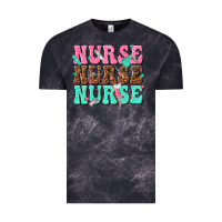 Cloud Black nurse nurse nurse Vintage Tee - texasbilliewilder