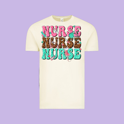 Nurse Nurse Nurse Vintage Tee Designed By Texasbilliewilder