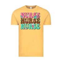 Vintage Mustard nurse nurse nurse Vintage Tee - texasbilliewilder