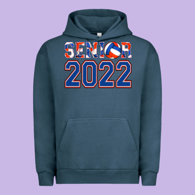 Senior Volleyball Custom Urban Hoodie Designed By Jasminsmagicworld