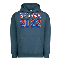 Pigment Midnight Navy senior volleyball custom Urban Hoodie - Jasminsmagicworld