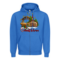 True Royal the church  chrıst is born Zipper Hoodie - AdoDesignShop