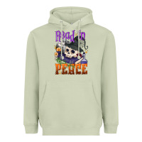 Matcha Read in peace Halloween Heavyweight Hoodie - NancyCooperArtShop