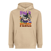 Mushroom Read in peace Halloween Heavyweight Hoodie - NancyCooperArtShop