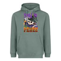 Sage Read in peace Halloween Heavyweight Hoodie - NancyCooperArtShop