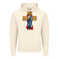 Vintage Artic jesus christ cross Vintage Hoodie - texasbilliewilder
