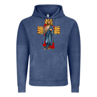 Vintage Denim jesus christ cross Vintage Hoodie - texasbilliewilder