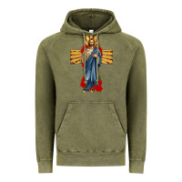 Vintage Olive jesus christ cross Vintage Hoodie - texasbilliewilder