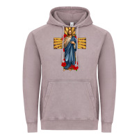 Jesus Christ Cross Vintage Hoodie | Teevron