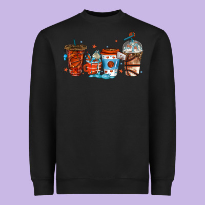 Heavyweight Sweatshirt basketball coffee cups