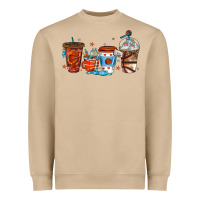 Mushroom basketball coffee cups Heavyweight Sweatshirt - texasbilliewilder