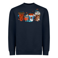 Navy basketball coffee cups Heavyweight Sweatshirt - texasbilliewilder
