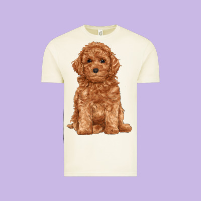 Toy Poodle Vintage Tee Designed By Ranaportraitstore
