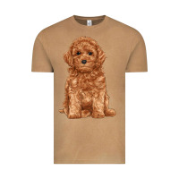 Vintage Camel toy poodle Vintage Tee - RanaPortraitStore