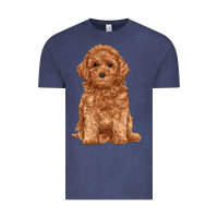 Vintage Denim toy poodle Vintage Tee - RanaPortraitStore