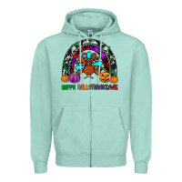 Happy Hallothanksmas Zipper Hoodie | Teevron