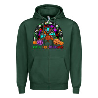 Sports Green happy hallothanksmas Zipper Hoodie - JahusDesignShop