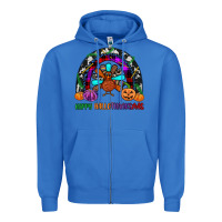 True Royal happy hallothanksmas Zipper Hoodie - JahusDesignShop