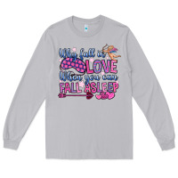 Moon Dust why fall in love when you can fall asleep Long Sleeve Tee - OliviaCreatesArt