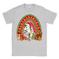 Moon Dust Christmas Unicorn Rainbow Classic Tee - FaDigitalArtStudio