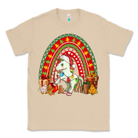 Mushroom Christmas Unicorn Rainbow Classic Tee - FaDigitalArtStudio