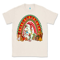 Natural Christmas Unicorn Rainbow Classic Tee - FaDigitalArtStudio