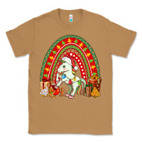 Toasted Coconut Christmas Unicorn Rainbow Classic Tee - FaDigitalArtStudio