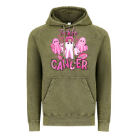 Vintage Olive tackle cancer halloween ghosts american football Vintage Hoodie - RanaPortraitStore