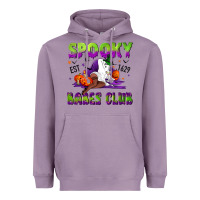 Lavender Spooky babes club Heavyweight Hoodie - NancyCooperArtShop
