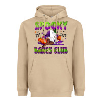 Mushroom Spooky babes club Heavyweight Hoodie - NancyCooperArtShop