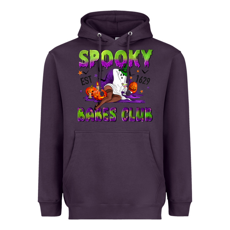 Spooky Babes Club Heavyweight Hoodie by NancyCooperArtShop | Teevron