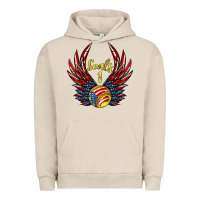Pigment French Oak angel wings softball Urban Hoodie - Jasminsmagicworld