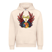 Sandshell angel wings softball Urban Hoodie - Jasminsmagicworld