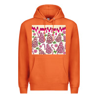 Carrot pink christmas tree cakes Premium Hoodie - MaliasSmallBusiness