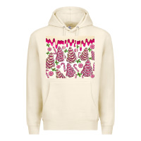 Tofu pink christmas tree cakes Premium Hoodie - MaliasSmallBusiness