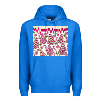 True Royal pink christmas tree cakes Premium Hoodie - MaliasSmallBusiness