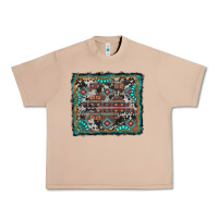 Burro aztec background with gemstone and cowhide Urban Heavy Tee - RanaPortraitStore